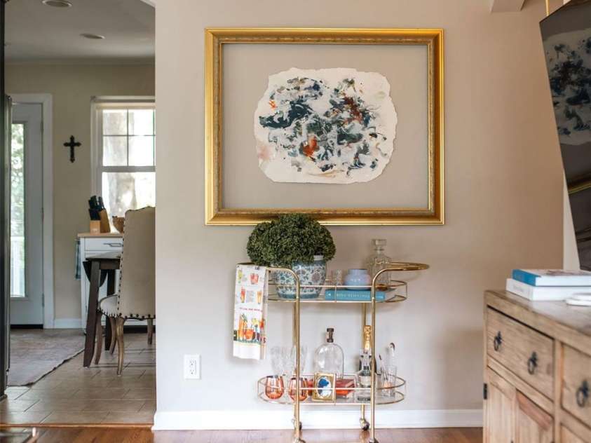 4805 Murrayhill Road, Charlotte, NC 28209.  MLS# CAR4431947, YatesRealty ID 55669. View from the living room