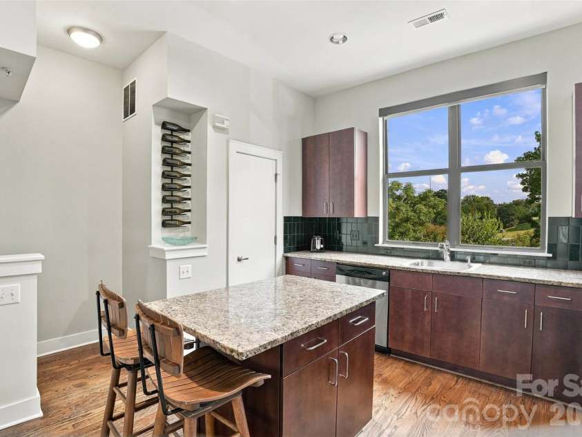 534 McDowell Street, Charlotte, NC 28204.  MLS# CAR4431540, YatesRealty ID 55682. Kitchen with pantry