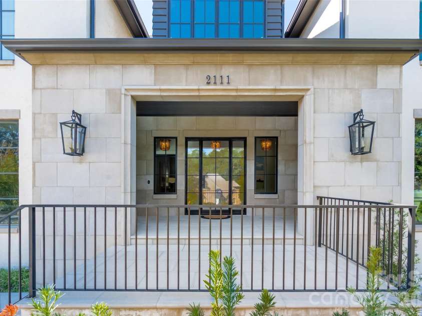 2111 Cortelyou Road, Charlotte, NC 28211.  MLS# CAR4431155, YatesRealty ID 55699. Front of home