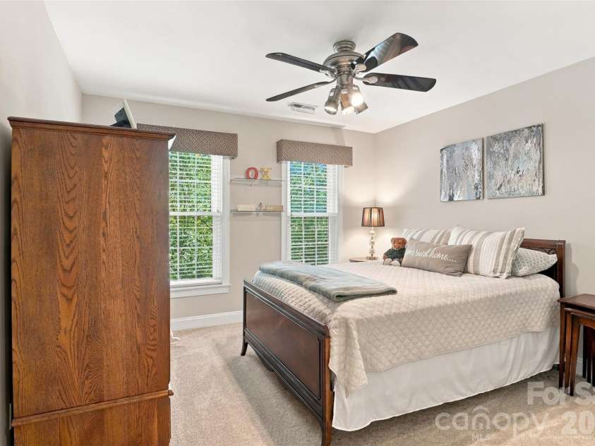 3564 Weddington Oaks Drive, Matthews, NC 28104.  MLS# CAR4430938, YatesRealty ID 55702. Secondary bedroom