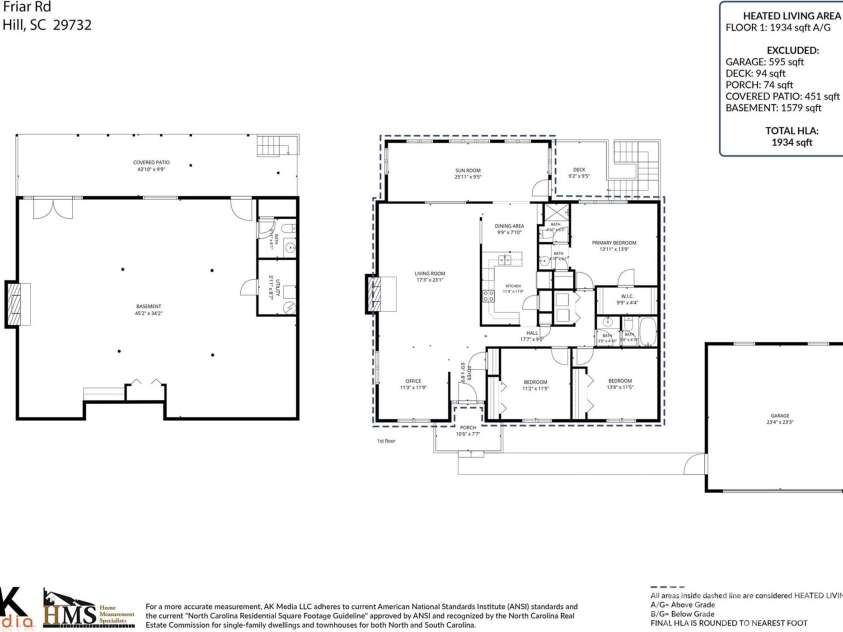 1465 Friar Road, Rock Hill, SC 29732.  MLS# CAR4430643, YatesRealty ID 55713. 