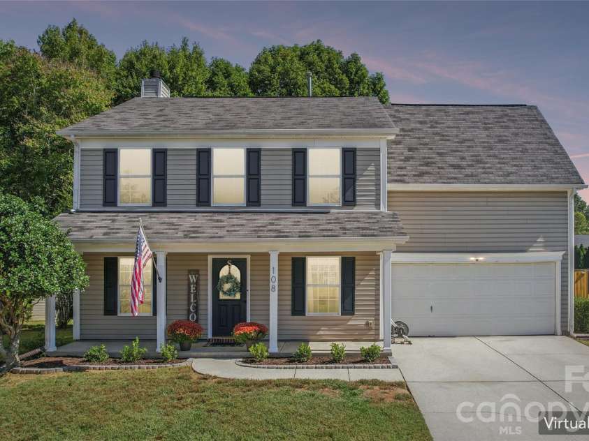 108 Henfield Way, Mooresville, NC 28117.  MLS# CAR4429175, YatesRealty ID 55726. 