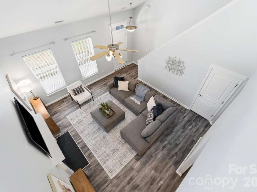 10329 Misty Moss Court, Mint Hill, NC 28227.  MLS# CAR4431248, YatesRealty ID 55756. A view from the loft