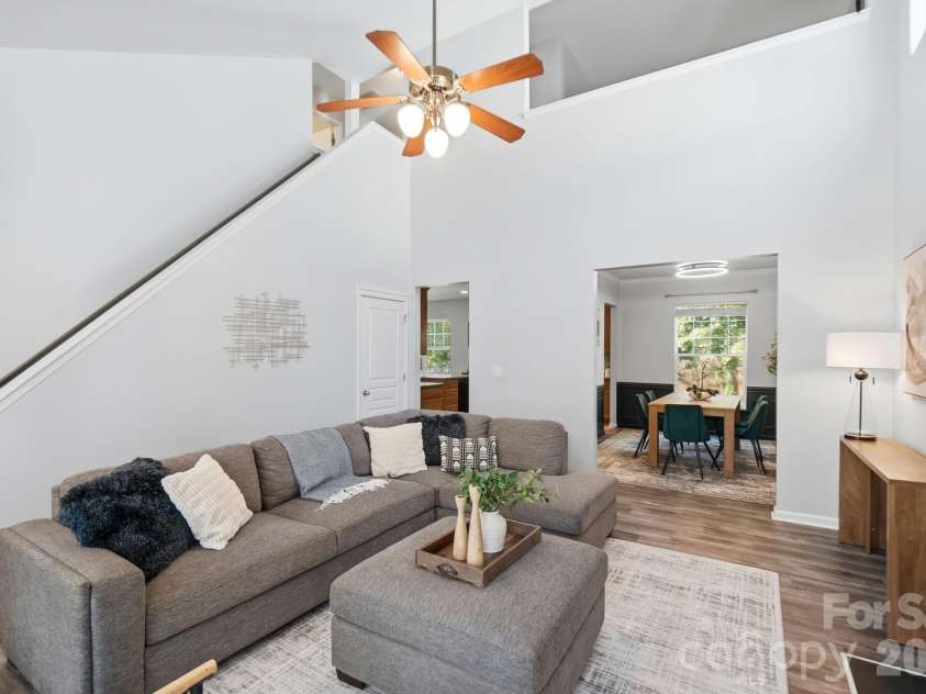 10329 Misty Moss Court, Mint Hill, NC 28227.  MLS# CAR4431248, YatesRealty ID 55756. Carpet Free home!