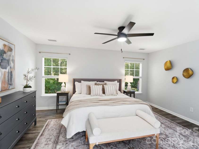10329 Misty Moss Court, Mint Hill, NC 28227.  MLS# CAR4431248, YatesRealty ID 55756. Primary Bedroom