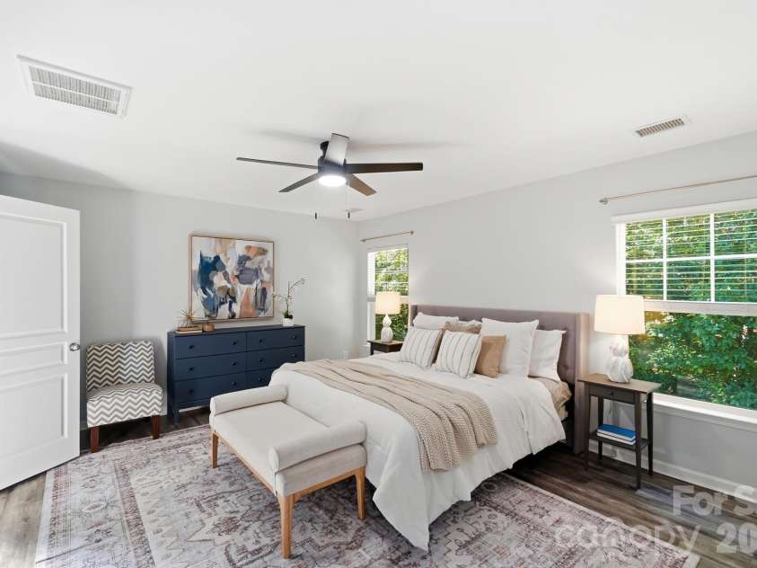10329 Misty Moss Court, Mint Hill, NC 28227.  MLS# CAR4431248, YatesRealty ID 55756. Spacious Primary Bedroom