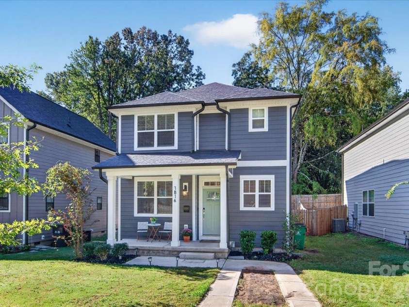 1816 Purser Drive, Charlotte, NC 28215.  MLS# CAR4431336, YatesRealty ID 55766. 