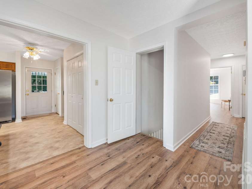 67 & 69 Allman Hill Road, Weaverville, NC 28787.  MLS# CAR4427443, YatesRealty ID 55771. Door to basement