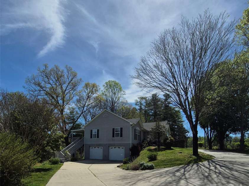 67 & 69 Allman Hill Road, Weaverville, NC 28787.  MLS# CAR4427443, YatesRealty ID 55771. Wrap-around driveway