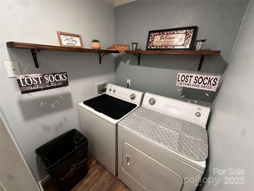 113 Highlander Street, Morganton, NC 28655.  MLS# CAR4220789, YatesRealty ID 5578. Separate Laundry Room