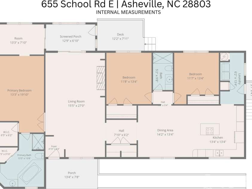 655 School Road, Asheville, NC 28803.  MLS# CAR4432658, YatesRealty ID 55781. 