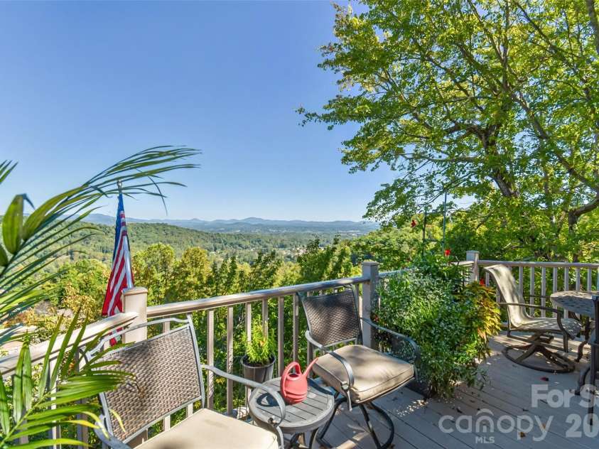 163 Country Ridge Road, Hendersonville, NC 28739.  MLS# CAR4432394, YatesRealty ID 55804. Deck
