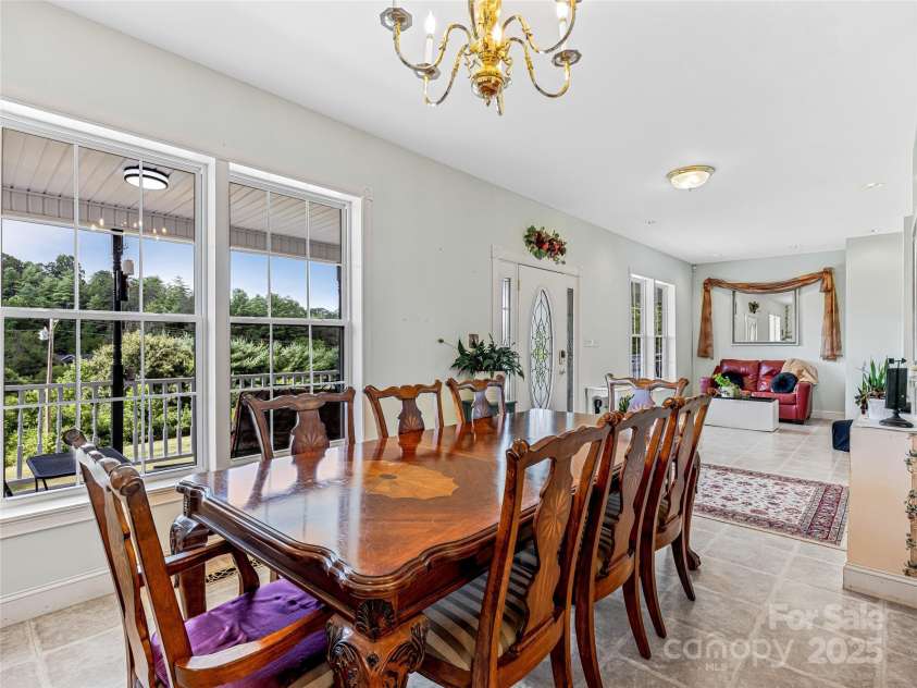 265 Flat Creek Church Road, Weaverville, NC 28787.  MLS# CAR4241685, YatesRealty ID 5581. Dining Room
