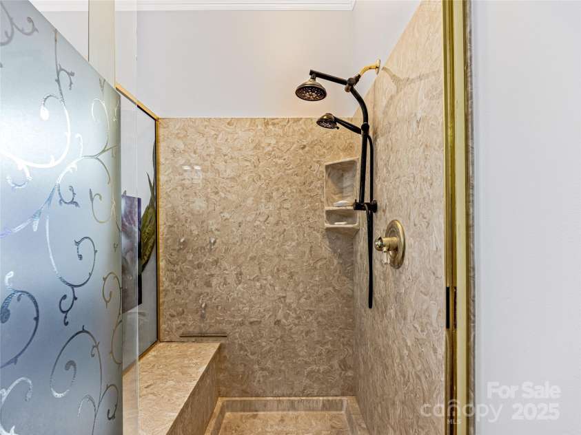 265 Flat Creek Church Road, Weaverville, NC 28787.  MLS# CAR4241685, YatesRealty ID 5581. Primary Bathroom