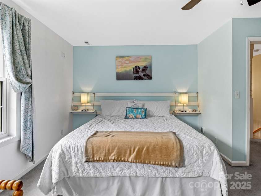 265 Flat Creek Church Road, Weaverville, NC 28787.  MLS# CAR4241685, YatesRealty ID 5581. Upstairs Bedroom