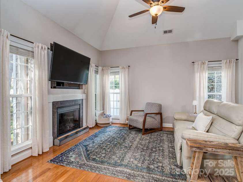 1009 Summer Creste Drive, Indian Trail, NC 28079.  MLS# CAR4241045, YatesRealty ID 5582. 2nd fireplace