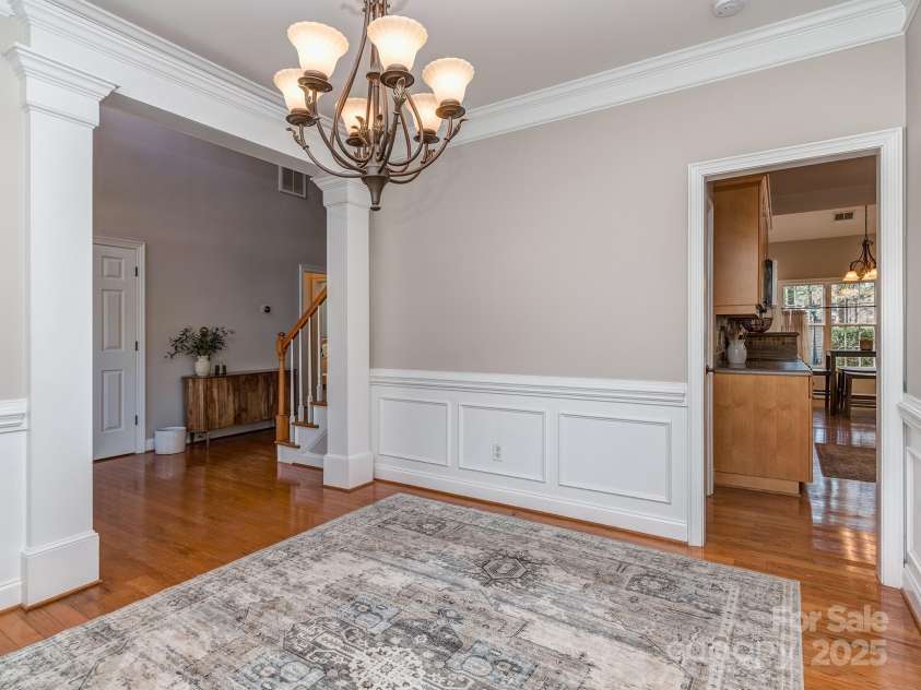 1009 Summer Creste Drive, Indian Trail, NC 28079.  MLS# CAR4241045, YatesRealty ID 5582. Dining room