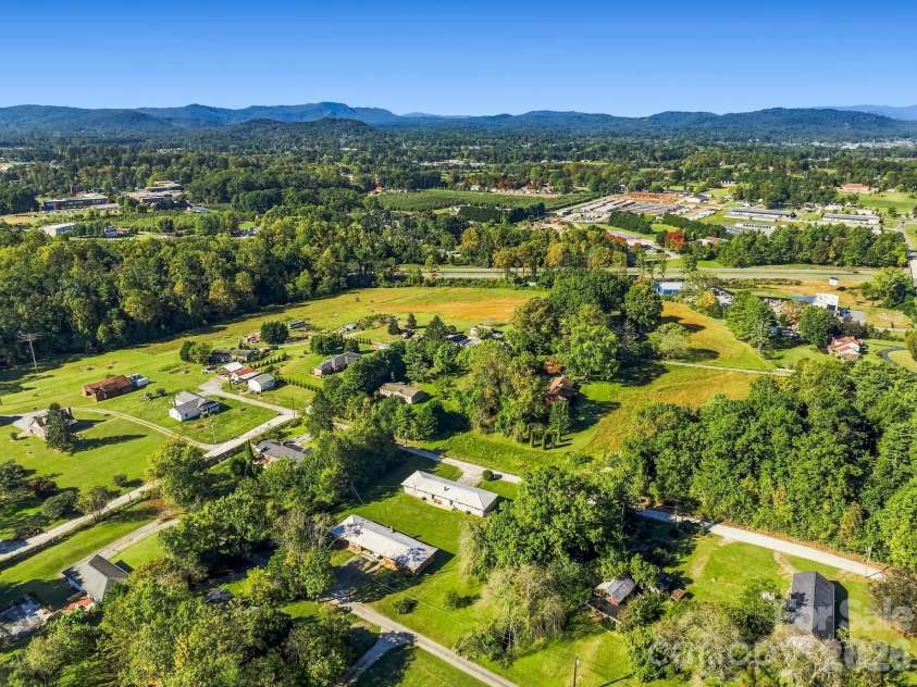 17 Randolph Avenue, Flat Rock, NC 28731.  MLS# CAR4428296, YatesRealty ID 55829. Aerial