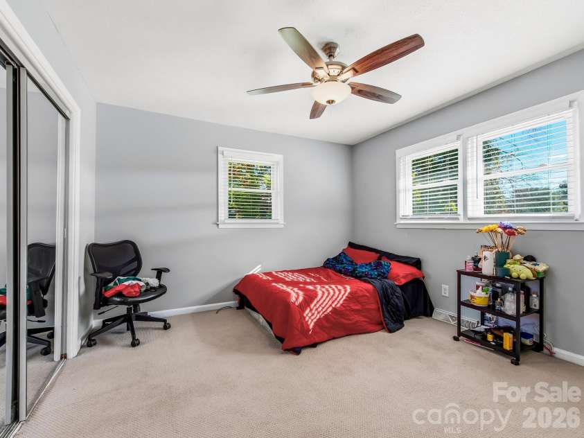 17 Randolph Avenue, Flat Rock, NC 28731.  MLS# CAR4428296, YatesRealty ID 55829. Bedroom #1