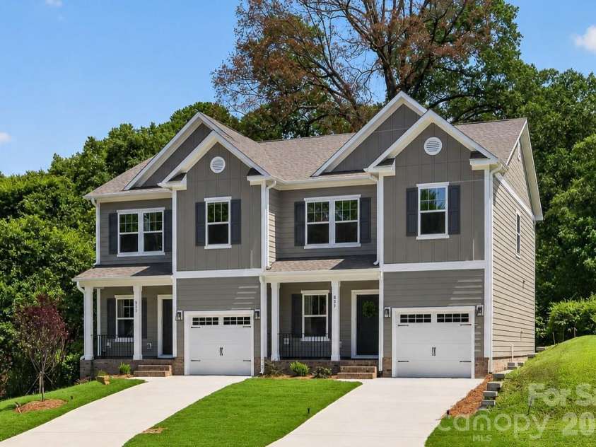 839 Druid Circle, Charlotte, NC 28206.  MLS# CAR4407128, YatesRealty ID 55856. 