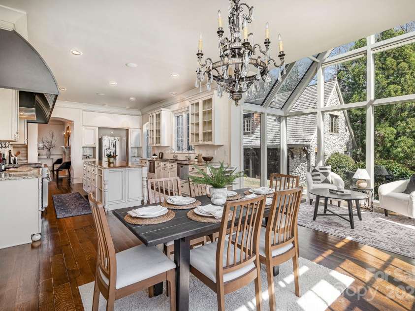 20711 Bethel Church Road, Cornelius, NC 28031.  MLS# CAR4225782, YatesRealty ID 5586. Lakeside casual dining and conservatory