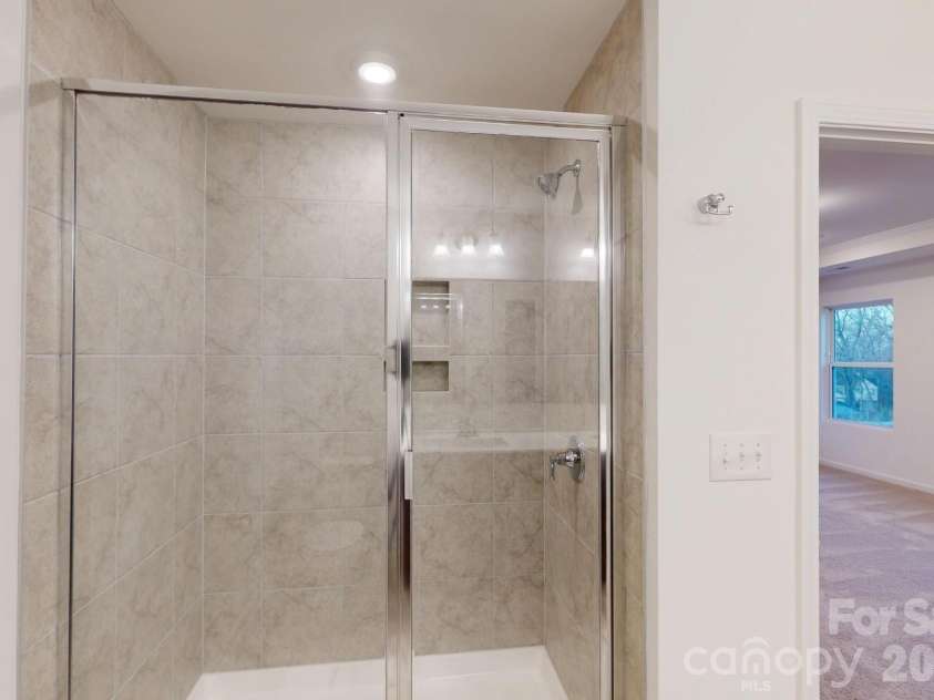 816 Earhart Street, Concord, NC 28027.  MLS# CAR4345163, YatesRealty ID 5587. Owner's bathroom