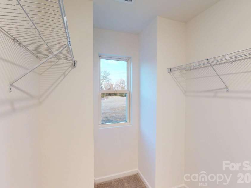 816 Earhart Street, Concord, NC 28027.  MLS# CAR4345163, YatesRealty ID 5587. Owner's closet