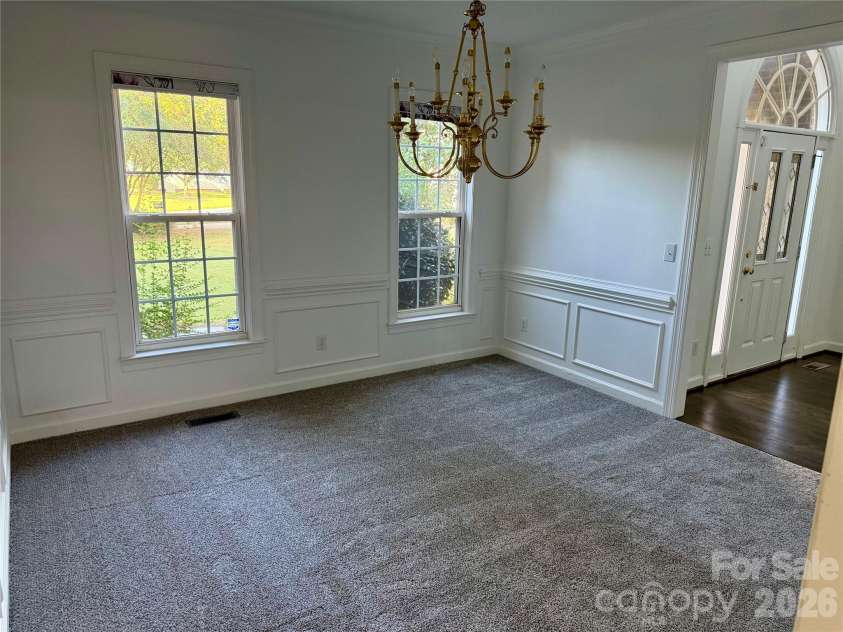 1503 Copperplate Road, Charlotte, NC 28262.  MLS# CAR4429268, YatesRealty ID 55875. Dining Room