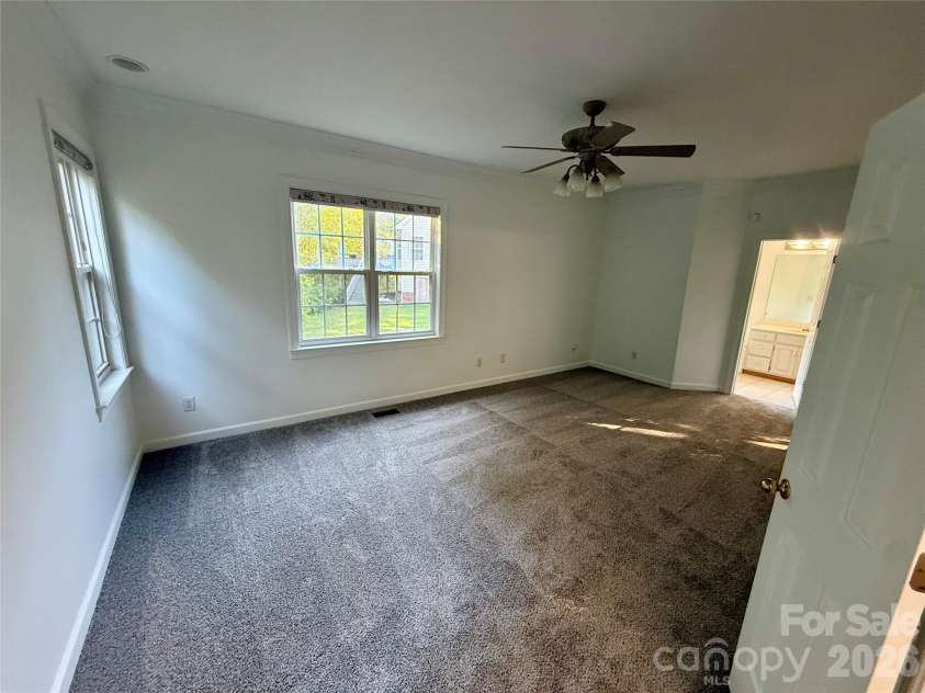 1503 Copperplate Road, Charlotte, NC 28262.  MLS# CAR4429268, YatesRealty ID 55875. Downstairs Master Bedroom