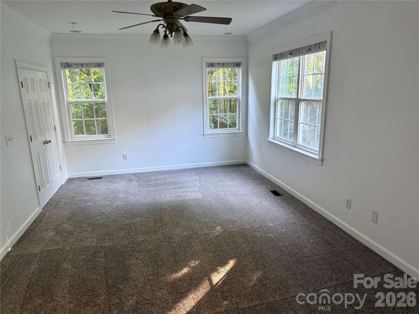1503 Copperplate Road, Charlotte, NC 28262.  MLS# CAR4429268, YatesRealty ID 55875. Downstairs Master Bedroom
