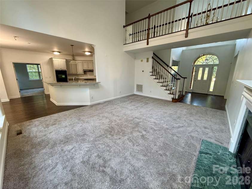 1503 Copperplate Road, Charlotte, NC 28262.  MLS# CAR4429268, YatesRealty ID 55875. Living Room