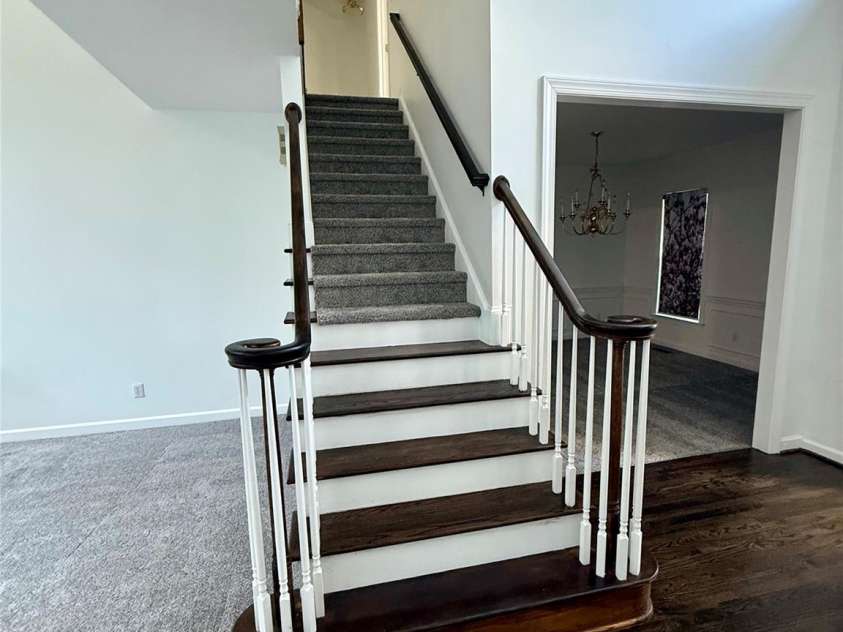 1503 Copperplate Road, Charlotte, NC 28262.  MLS# CAR4429268, YatesRealty ID 55875. Staircase
