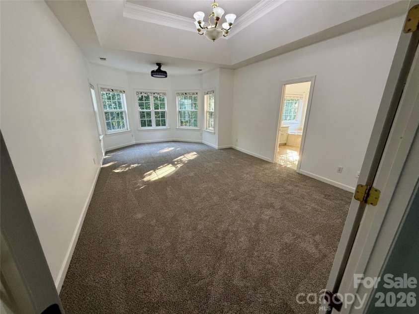 1503 Copperplate Road, Charlotte, NC 28262.  MLS# CAR4429268, YatesRealty ID 55875. Upstairs Master Bedroom