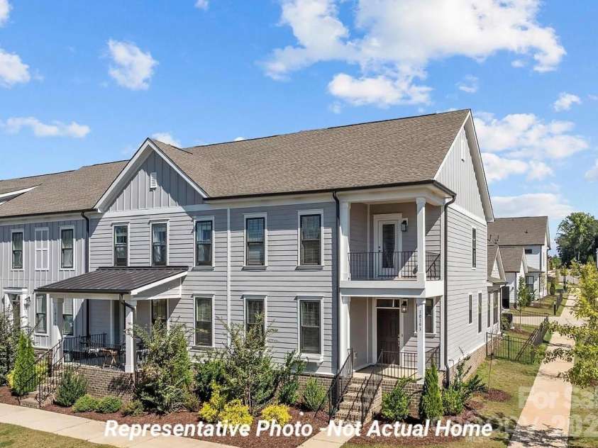 10233 Rainier Trail Drive, Huntersville, NC 28078.  MLS# CAR4399099, YatesRealty ID 55887. Example Front Exterior