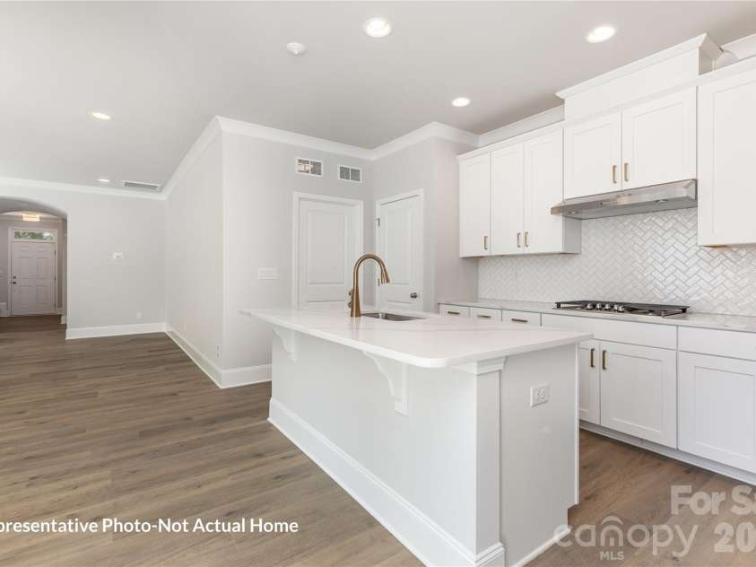 10233 Rainier Trail Drive, Huntersville, NC 28078.  MLS# CAR4399099, YatesRealty ID 55887. Kitchen-Merlot