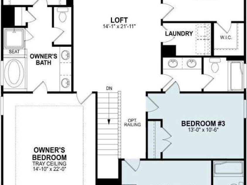 2027 Hackney Street, Huntersville, NC 28078.  MLS# CAR4351228, YatesRealty ID 5589. Second floor