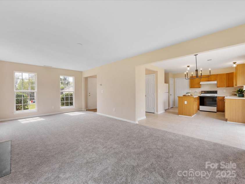 1102 Balcorn Place, Charlotte, NC 28214.  MLS# CAR4234587, YatesRealty ID 5590. Living Room - Different Angle