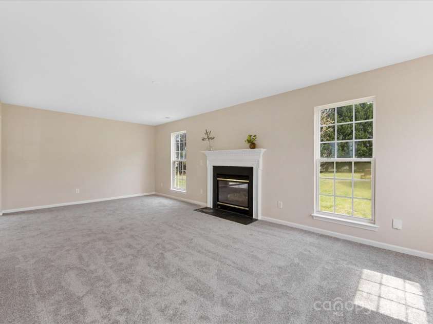 1102 Balcorn Place, Charlotte, NC 28214.  MLS# CAR4234587, YatesRealty ID 5590. Living Room - View from Front Entry
