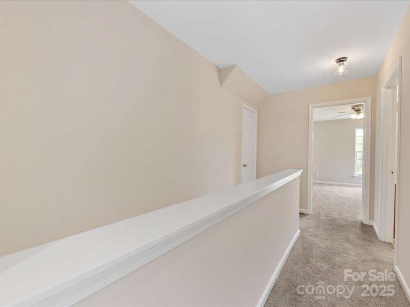1102 Balcorn Place, Charlotte, NC 28214.  MLS# CAR4234587, YatesRealty ID 5590. Upper Level Hallway - Different Angle