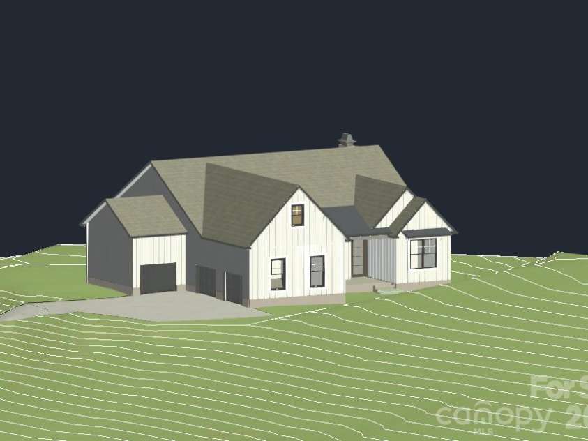 0 Sunset Drive, Mill Spring, NC 28756.  MLS# CAR4432604, YatesRealty ID 55946. FRONT ELEVATION