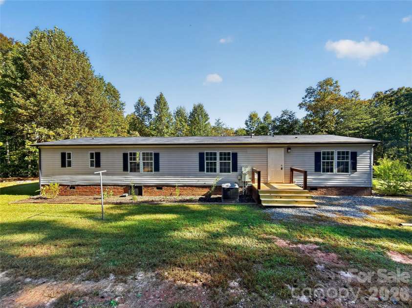 124 Tyler Terrace, Rutherfordton, NC 28139.  MLS# CAR4431827, YatesRealty ID 55954. Rear View