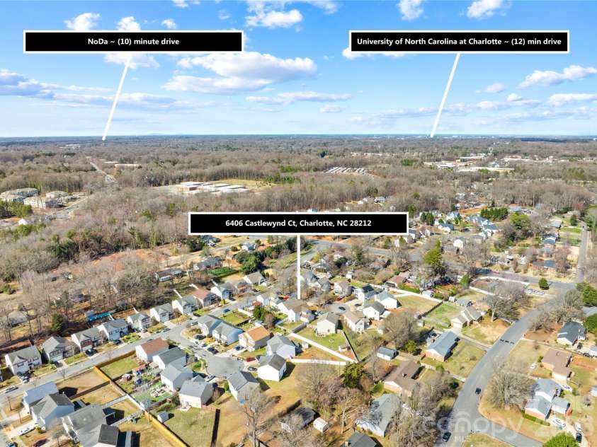 6406 Castlewynd Court, Charlotte, NC 28212.  MLS# CAR4350709, YatesRealty ID 5596. 