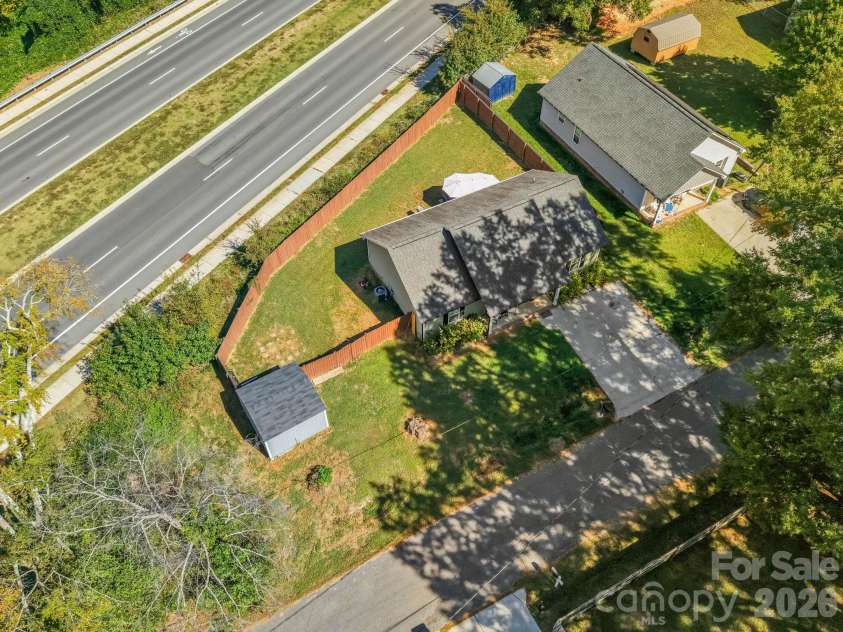 710 Ben Avenue, Kannapolis, NC 28081.  MLS# CAR4429776, YatesRealty ID 55983. Aerial view
