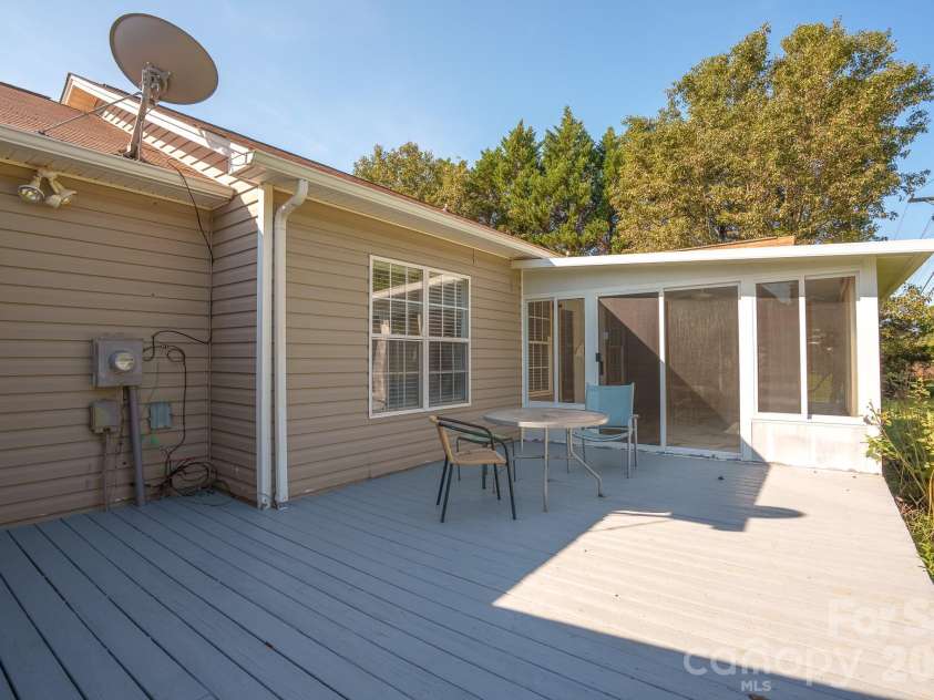 2065 Gary Lane, Hickory, NC 28602.  MLS# CAR4433074, YatesRealty ID 55987. REPAINTED AND REPAIRED PATIO