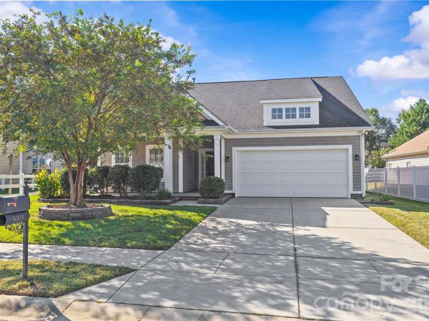 5003 Symphony Lane, Indian Trail, NC 28079.  MLS# CAR4432505, YatesRealty ID 55997. 