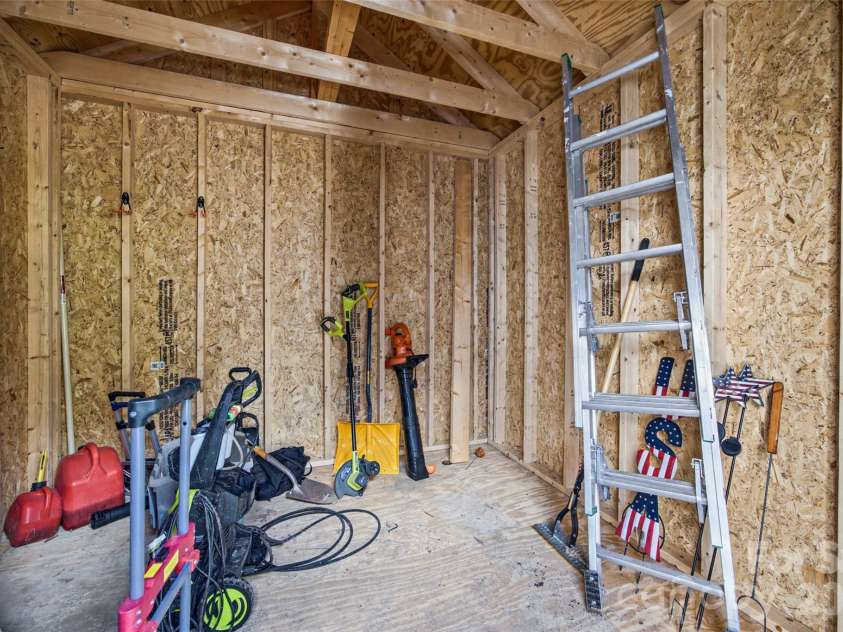 12600 Parks Farm Lane, Charlotte, NC 28277.  MLS# CAR4431325, YatesRealty ID 55999. Storage Shed