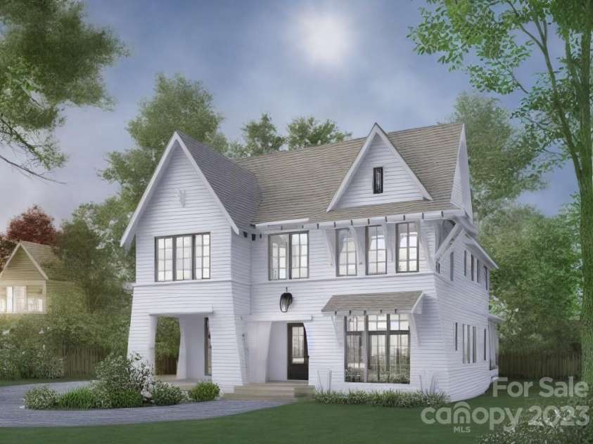 1209 Louise Avenue, Charlotte, NC 28205.  MLS# CAR4075786, YatesRealty ID 56. 