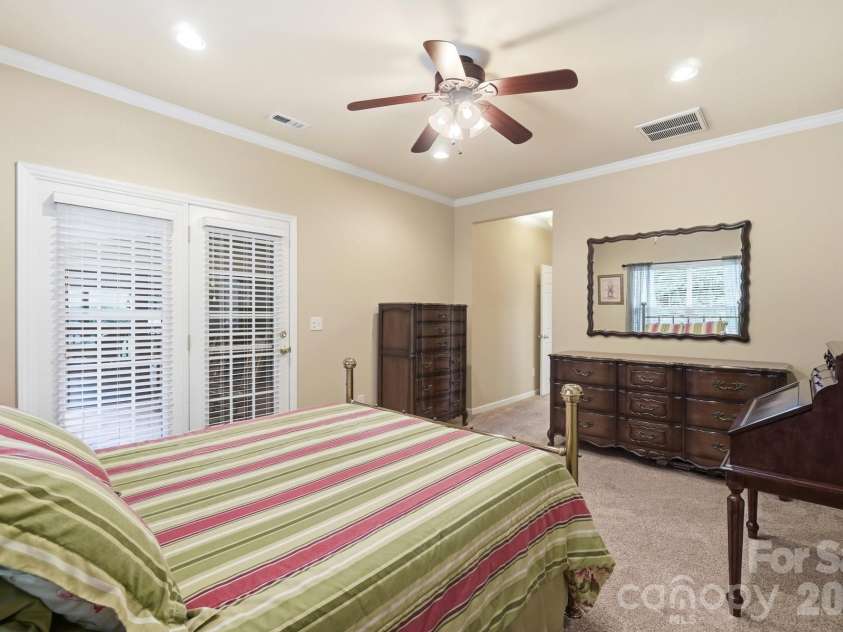 1121 Deep Hollow Court, Waxhaw, NC 28173.  MLS# CAR4431905, YatesRealty ID 56009. 1st Floor Bedroom