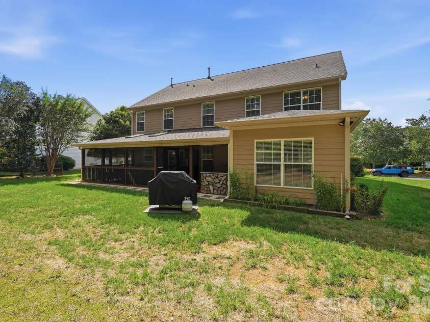 1121 Deep Hollow Court, Waxhaw, NC 28173.  MLS# CAR4431905, YatesRealty ID 56009. Backyard