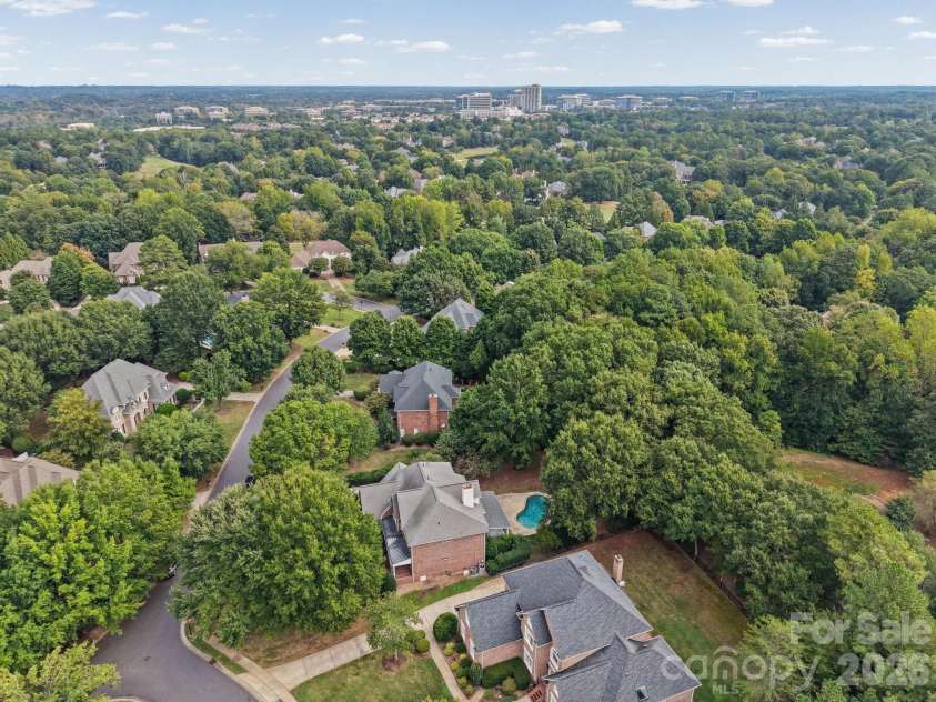 15025 Jockeys Ridge Drive, Charlotte, NC 28277.  MLS# CAR4429098, YatesRealty ID 56032. Aerial View